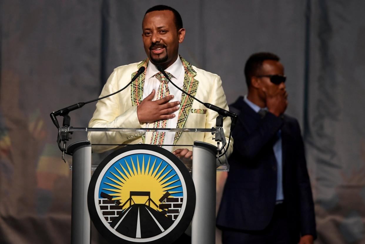 Ethiopia's Prime Minister Abiy Ahmed has created a new Ministry of Peace and handed half the posts in his cabinet to women: REUTERS