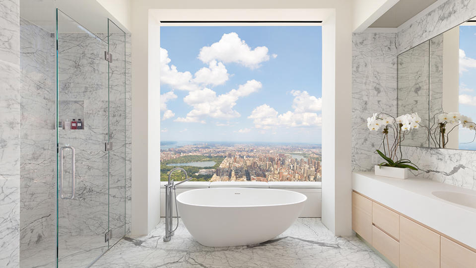 One of the bathrooms - Credit: Photo: Donna Dotan