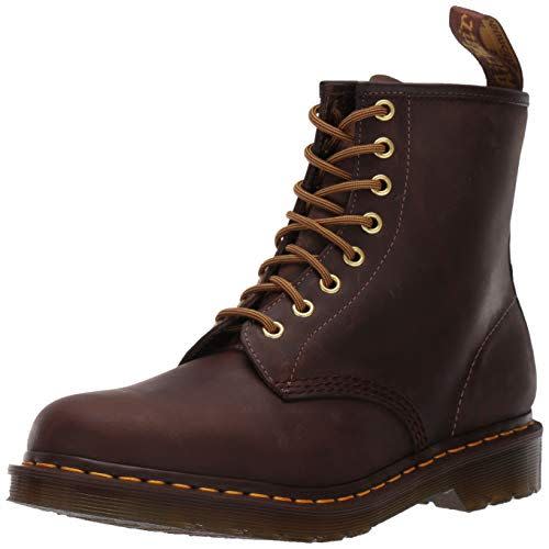 2) Dr. Martens Unisex 1460 Crazy Horse Boots