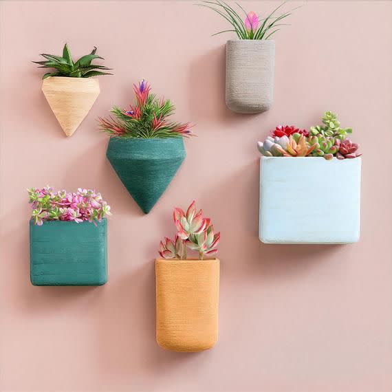 5) Wall Planters