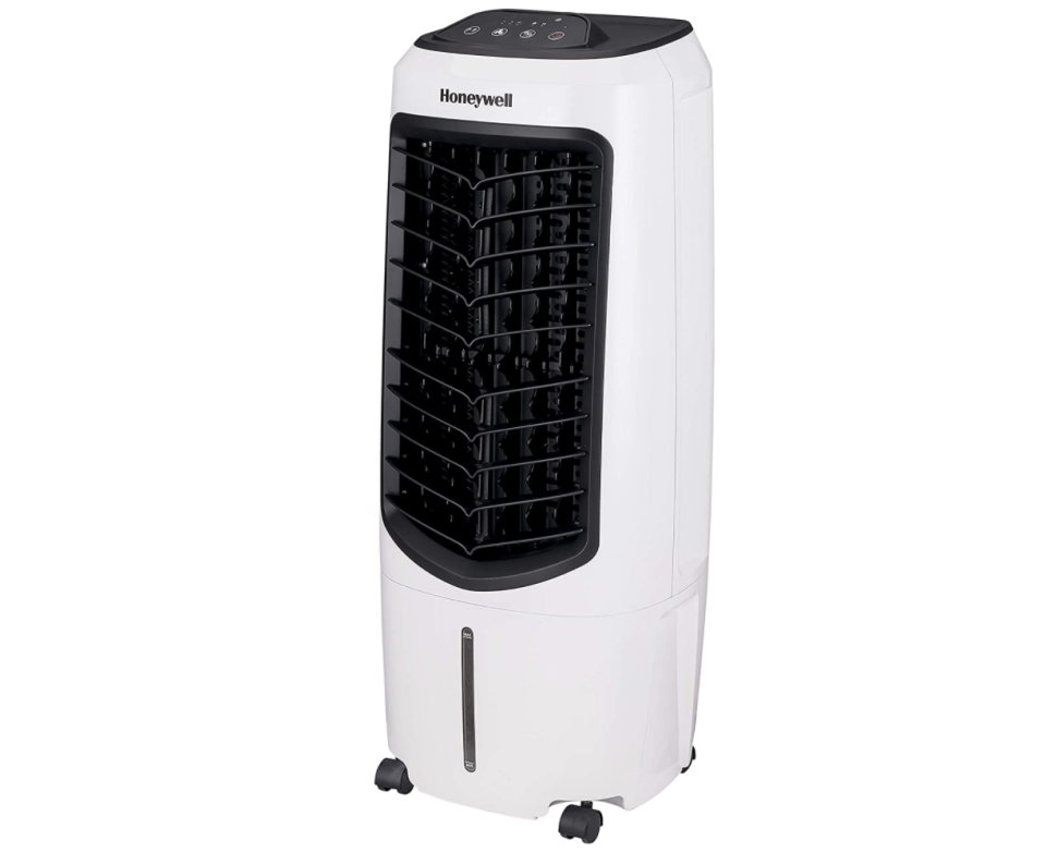 3) Portable Evaporative Cooler with Fan