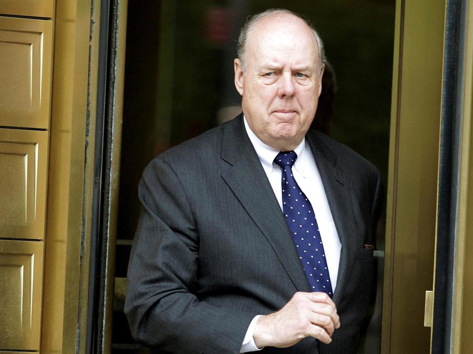 John Dowd, Donald Trump's chief lawyer, admitted he had drafted the tweet and given it to the President's social media director: REUTERS/Brendan McDermid/File Photo