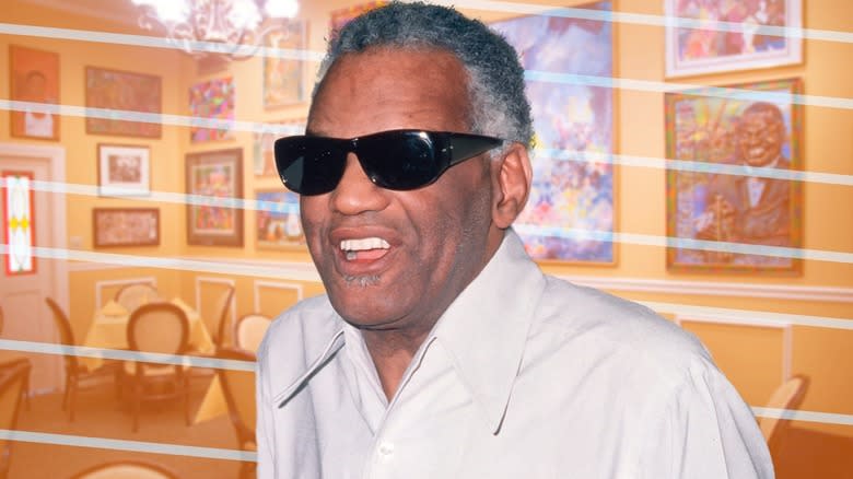 ray charles smiling