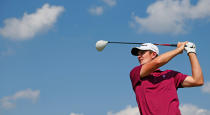 ATLANTA, GA - SEPTEMBER 21: Justin Rose of England watches his tee shot on the seventh hole during the second round of the TOUR Championship by Coca-Cola at East Lake Golf Club on September 21, 2012 in Atlanta, Georgia. (Photo by Kevin C. Cox/Getty Images)