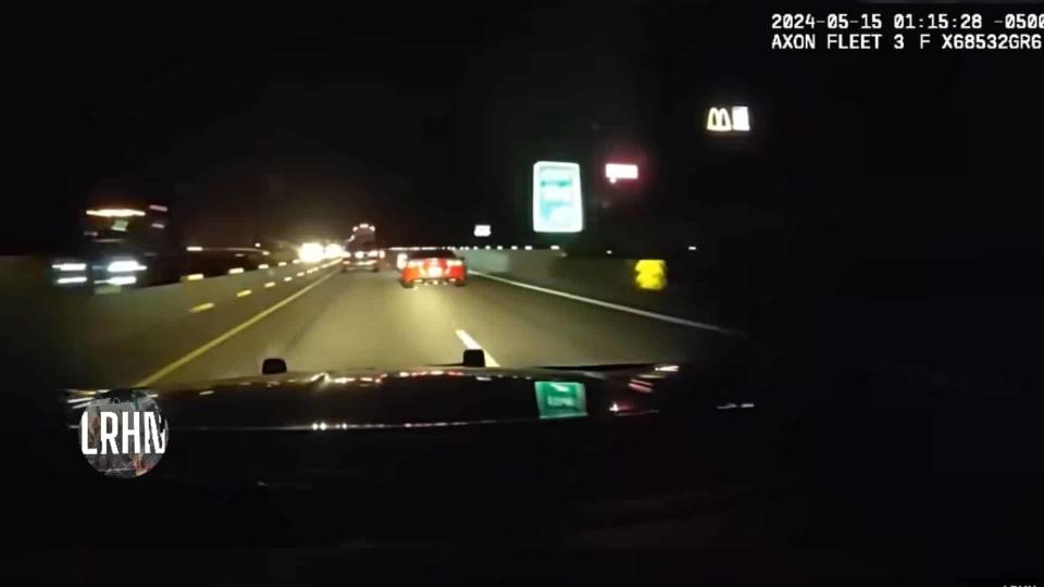 Cop Wrecks Out Trying To Catch C6 Corvette