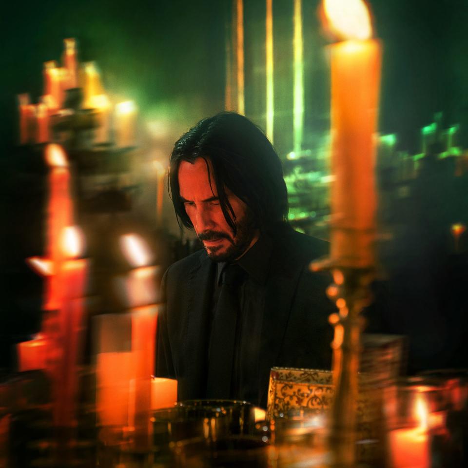 John Wick Chapter 4 first look starring Keanu Reeves