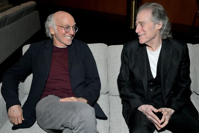 <p>Charley Gallay/FilmMagic</p> Larry David (left) and Richard Lewis