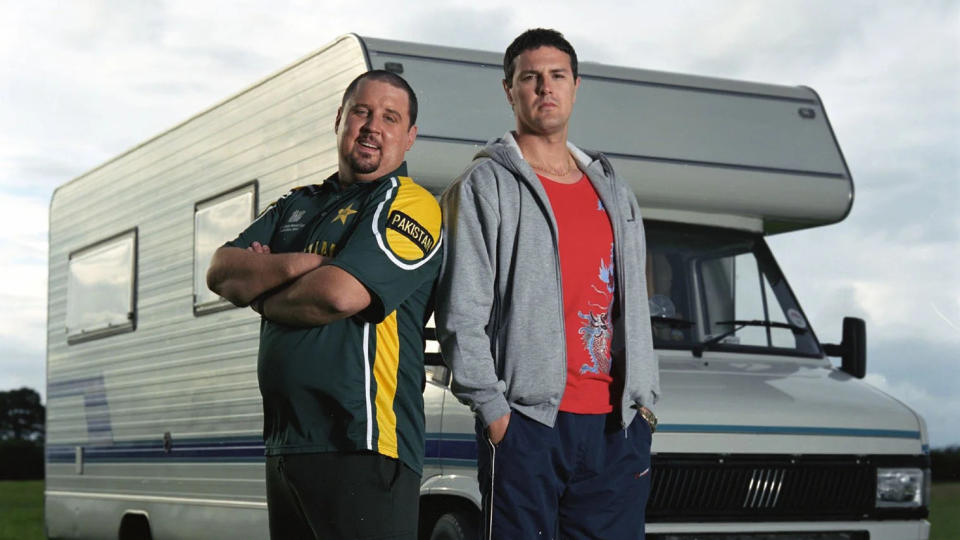 Peter Kay and Paddy McGuinness starred in 'Phoenix Nights' spin-off series 'Max and Paddy's Road to Nowhere'. (Channel 4)