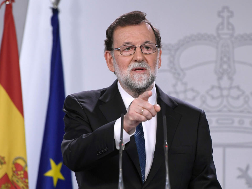 Mariano Rajoy has staged a 'coup d’état' against democracy in Catalonia