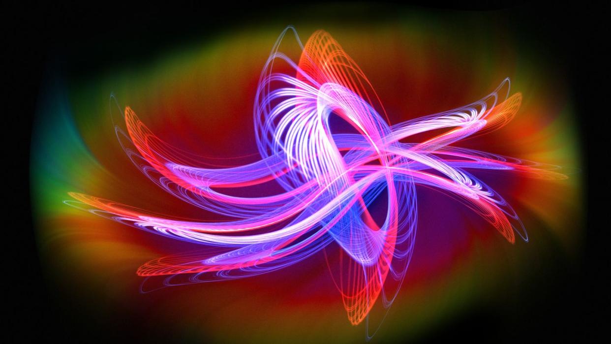 quantum fluctuations, conceptual illustration