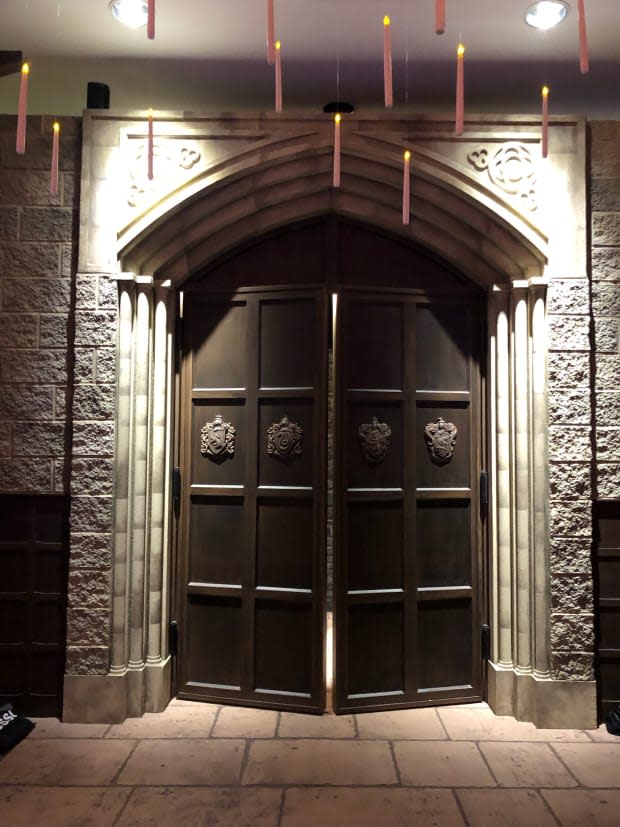<p>The majestic entrance to the Great Hall.</p>