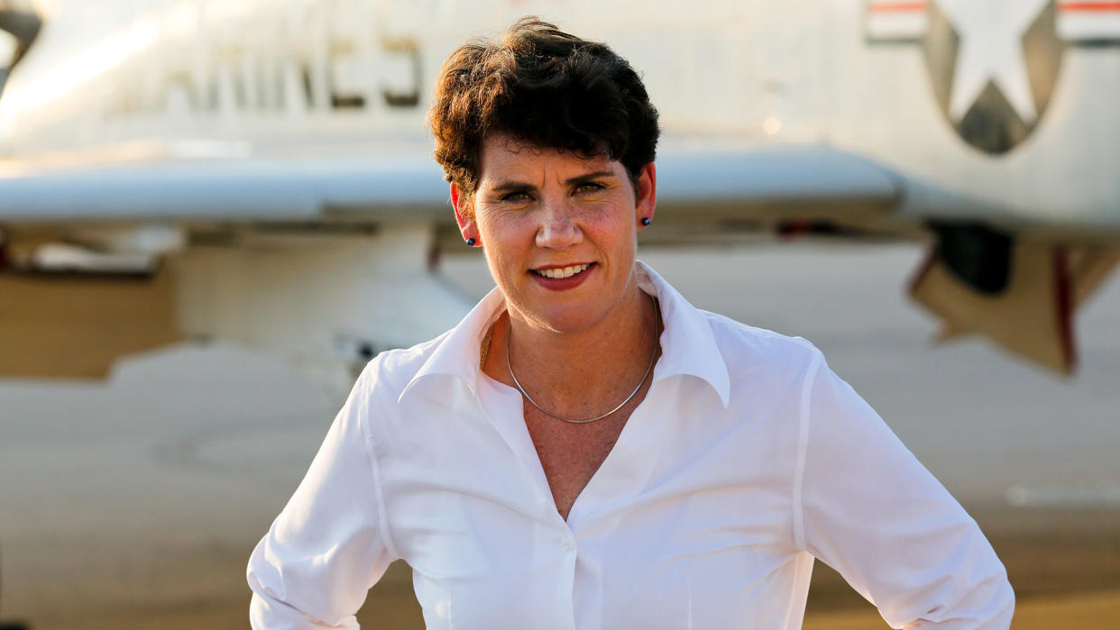 Marine veteran Amy McGrath is running for Kentucky’s Sixth Congressional District. (Photo: Courtesy of Amy McGrath)