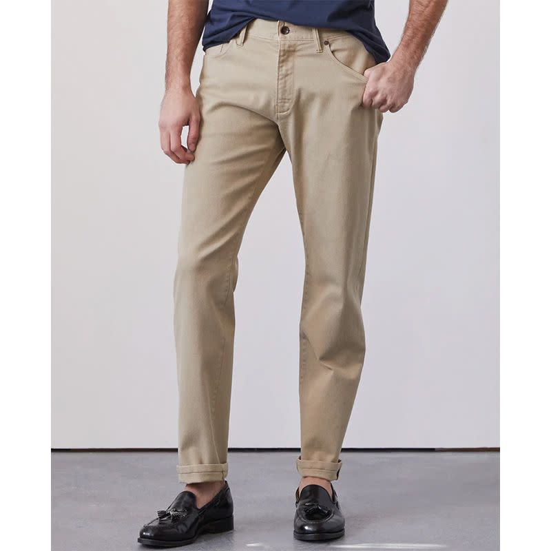 <p><a href="https://go.redirectingat.com?id=74968X1596630&url=https%3A%2F%2Fwww.toddsnyder.com%2Fproducts%2Fgarment-dyed-5-pocket-twill-casual-khaki%3Fgad_source%3D1%26gclid%3DCjwKCAjwrIixBhBbEiwACEqDJZTEkDpT5dxIPYEpNwFZCqZvxNuehoadJbwST9TeFbOzfbUJ2nG1rhoCAV8QAvD_BwE&sref=https%3A%2F%2Fwww.esquire.com%2Fstyle%2Fmens-fashion%2Fg60551769%2F20-best-khaki-pants-that-are-more-than-just-chinos%2F" rel="nofollow noopener" target="_blank" data-ylk="slk:Shop Now;elm:context_link;itc:0;sec:content-canvas" class="link ">Shop Now</a></p><p>5-Pocket Chinos</p><p>toddsnyder.com</p><p>$148.00</p>