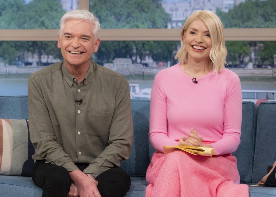 Phillip Schofield and Holly Willoughby on ITV’s This Morning  (Ken McKay/ITV/Shutterstock)