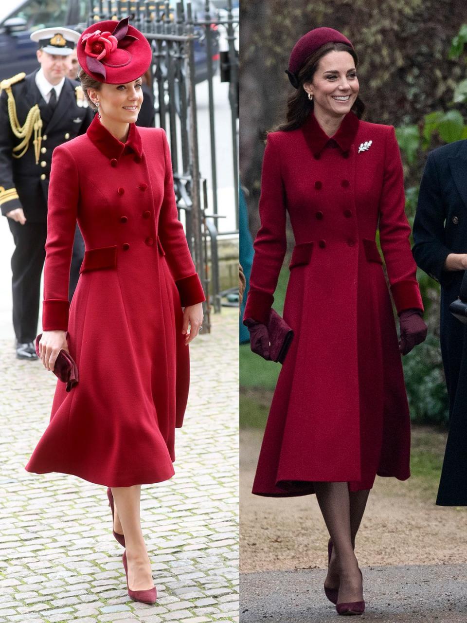 All the Times Kate Middleton Has Repeated Her Favorite Outfits