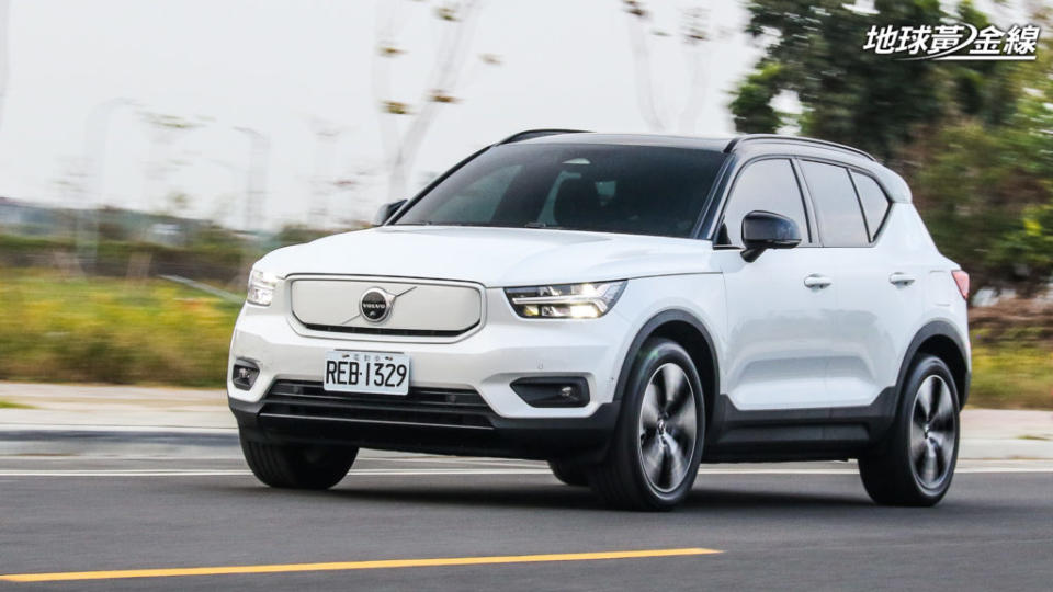 XC40 Recharge今年度累積105輛掛牌數，為市場第3名。(攝影/ 陳奕宏)