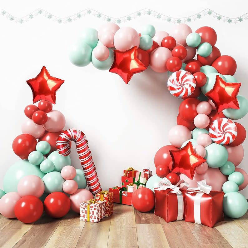 <p><a href="https://clicks.trx-hub.com/xid/hearstcorp_9eb67_ghk?q=https%3A%2F%2Fwww.etsy.com%2Flisting%2F1313060150%2Fchristmas-balloon-garland-kit-christmas&p=https%3A%2F%2Fwww.goodhousekeeping.com%2Fholidays%2Fchristmas-ideas%2Fg29071878%2Fbest-christmas-decorations-to-buy%2F&utmSource=yahoo-us&utmCampaign=65&utmMedium=syn" rel="nofollow noopener" target="_blank" data-ylk="slk:Shop Now;elm:context_link;itc:0;sec:content-canvas" class="link ">Shop Now</a></p><p>Christmas Balloon Garland Kit</p><p>etsy.com</p><p>$22.49</p>