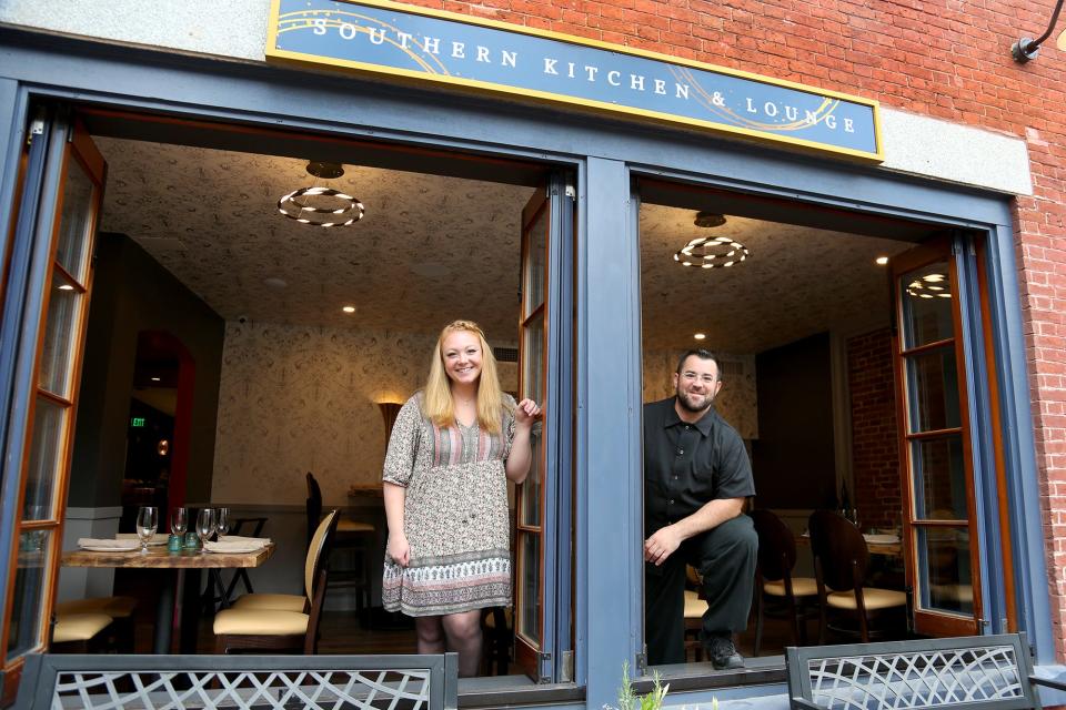 General manager Emily Fletcher and head chef Nick Piccione are excited for the opening of Sol Southern Kitchen & Lounge on Wednesday, August 17, 2022.