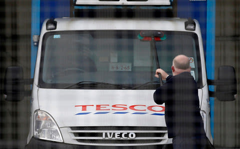 Tesco van - Credit: DARREN STAPLES/Reuters