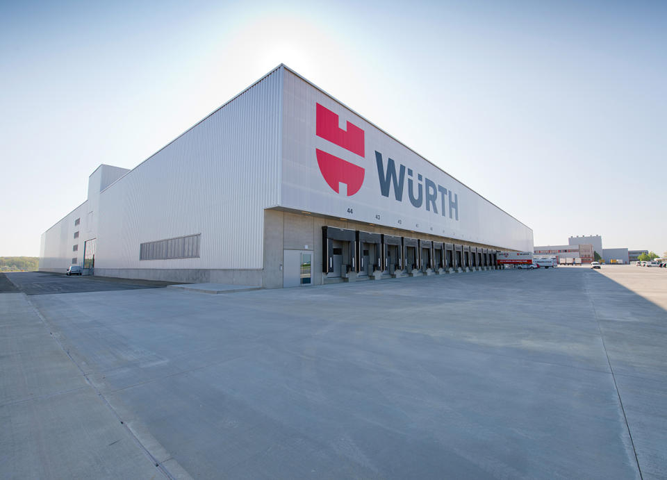 Centro logístico del Grupo Würth. Foto: Würth-Gruppe