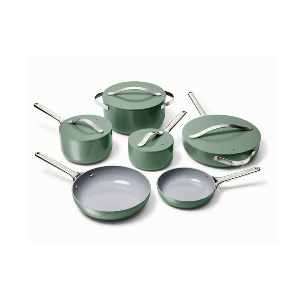<p><a href="https://go.redirectingat.com?id=74968X1596630&url=https%3A%2F%2Fwww.carawayhome.com%2Fproducts%2Fdeluxe-cookware-set%3Fcolor%3Dsage&sref=https%3A%2F%2Fwww.elle.com%2Ffashion%2Fshopping%2Fg44390498%2Fbest-40th-birthday-gift-ideas%2F" rel="nofollow noopener" target="_blank" data-ylk="slk:Shop Now;elm:context_link;itc:0;sec:content-canvas" class="link ">Shop Now</a></p><p>Cookware Set</p><p>carawayhome.com</p><p>$595.00</p>