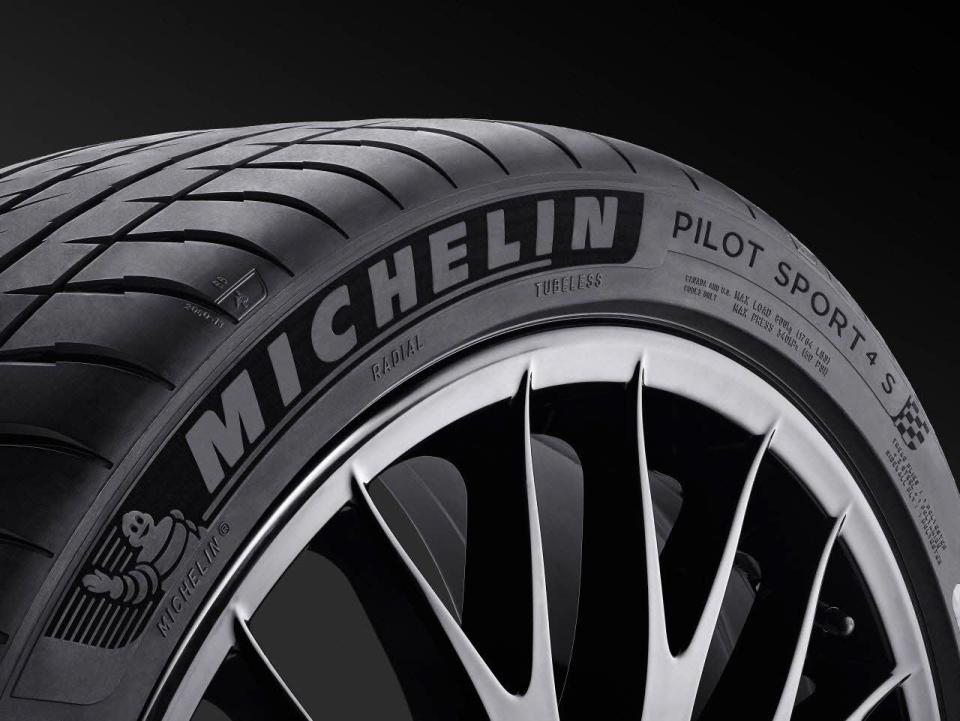 Michelin Pilot Sport 4。�� 圖片摘自：Michelin Media Galeries