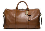 <p>Coach Bleeker Cabin Bag in Brass Leather, $898, <a rel="nofollow noopener" href="http://www.coach.com/coach-mens-travel-bleecker-cabin-bag-in-leather/93242.html?cgid=men-bags-totes-duffles&dwvar_color=B4%2FFN" target="_blank" data-ylk="slk:coach.com;elm:context_link;itc:0;sec:content-canvas" class="link ">coach.com</a></p>