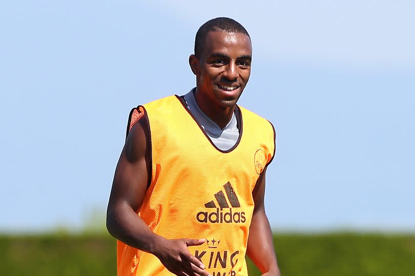 Ricardo Pereira in Leicester City training in Evian-les-Bains in 2019, with the club set to head back there this summer