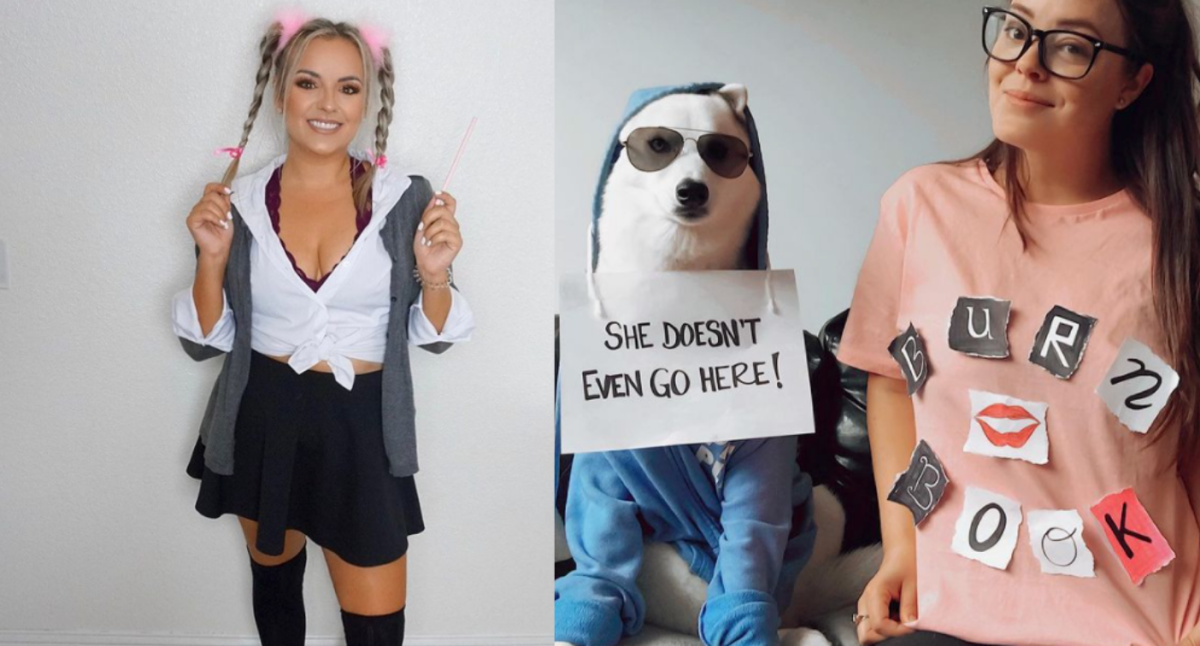 14 Last Minute Diy Halloween Costumes For 2021 You Can Make With Things In Your Closet 3234