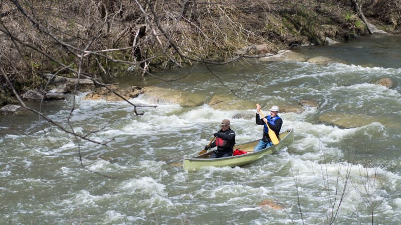 City scrambling to contain spill of petroleum-looking product into Don River