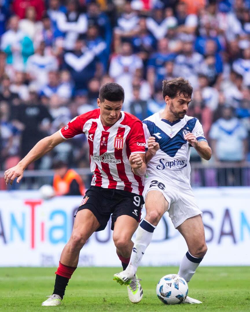 Final de la Copa de la Liga. Estudiantes de La Plata vs Vélez Sarfield.
