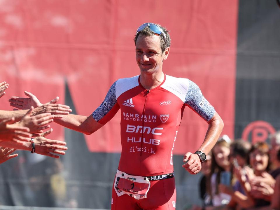 Alistair Brownlee will take on two other Olympic traithlon champions at the European Open  (Getty Images for IRONMAN)