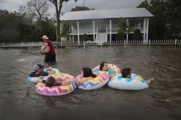 Hurricane Barry photos show an otherworldly city, deep under water