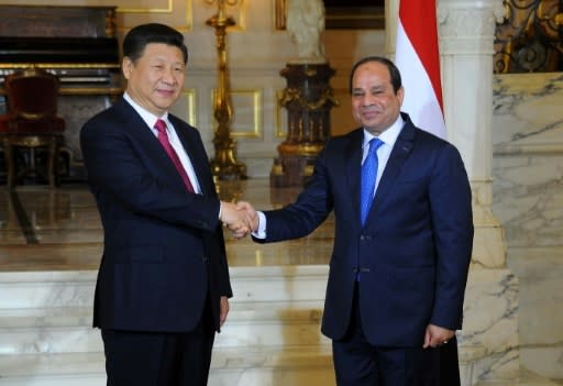 Xi signs Egypt deals as China looks to boost Mideast clout