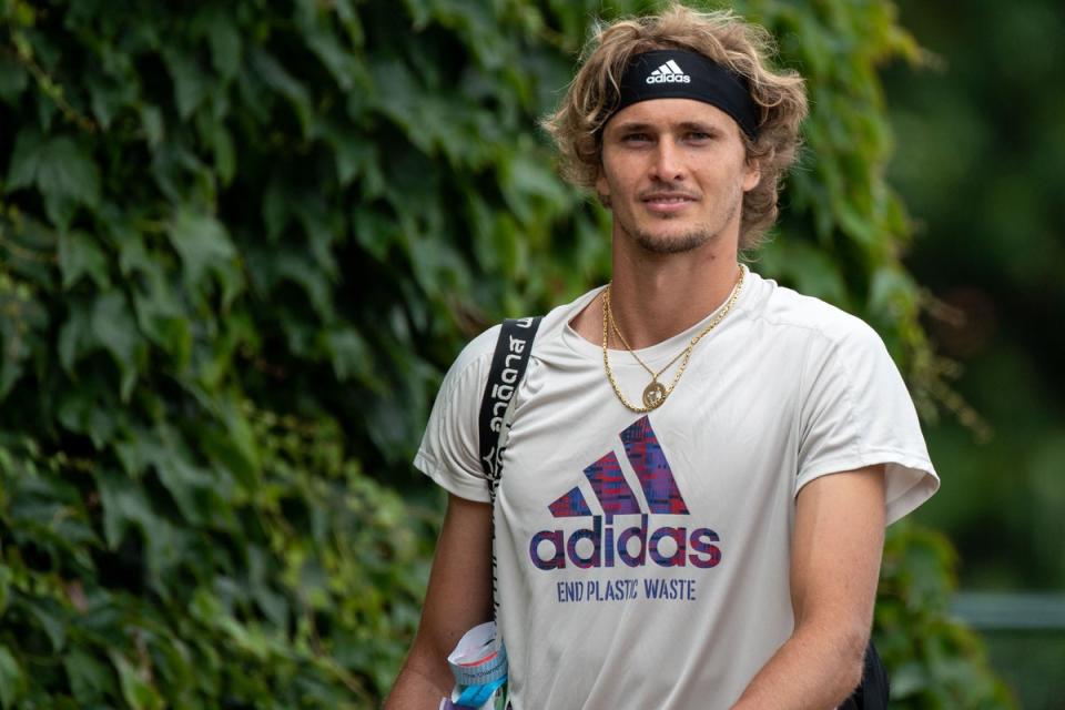 Alexander Zverev won’t face any action from the ATP over domestic abuse allegations  (PA Archive)