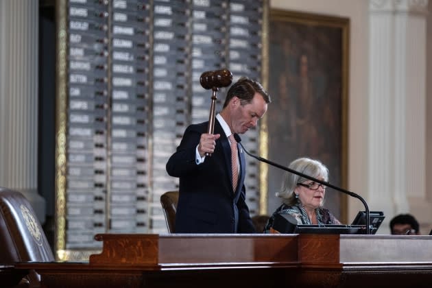 Texas Governor Abbott Convenes Special Session Of State Legislature - Credit: Tamir Kalifa/Getty Images