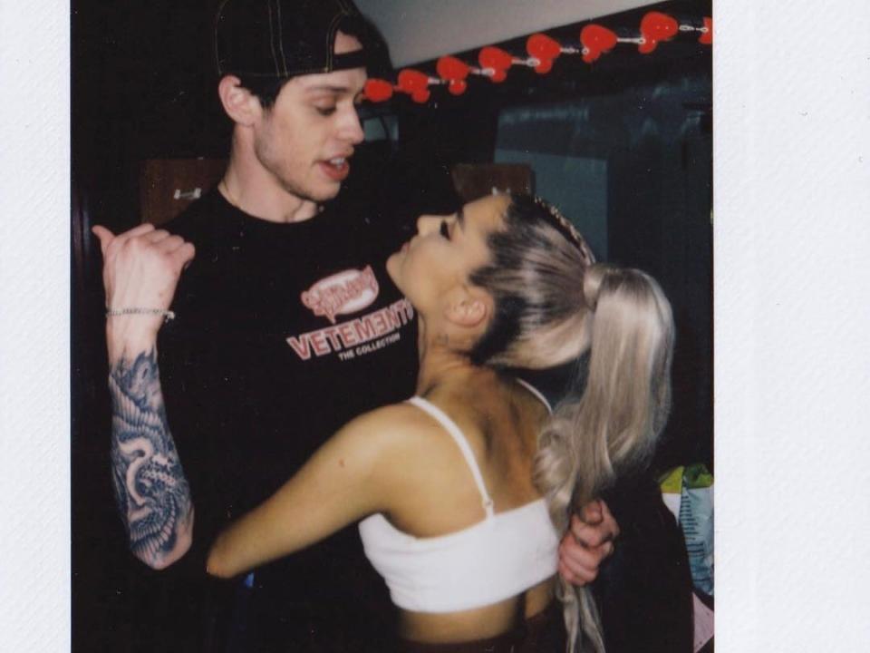 pete davidson ariana grande birthday