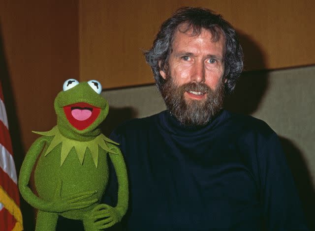 <p>Frank Edwards/Fotos International/Archive Photos/Getty</p> Jim Henson and Kermit the Frog, January 1984.