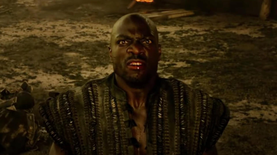 Adewale Akinnuoye-Agbaje in Pompeii