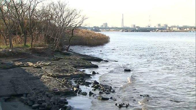 A man was found dead hiding in a suitcase in Tamagawa, Japan.  (image online)