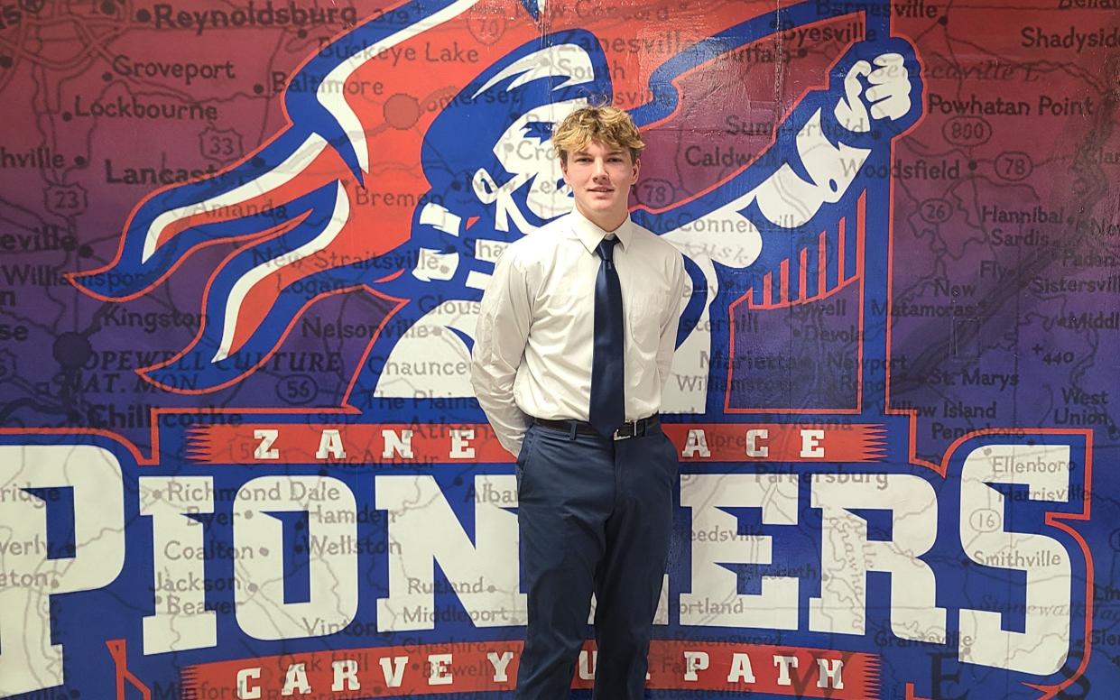 Zane Trace student, Colby Forcum, was recently nominated to attend to the United States Military Academy in West Point.
