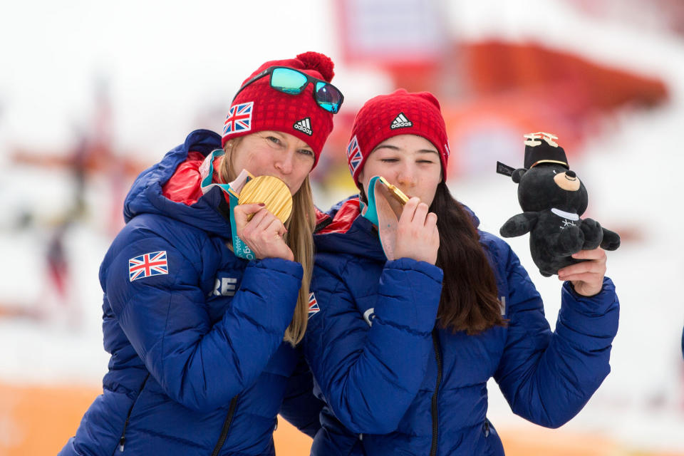 Kehoe and Fitzpatrick became just the second Winter Games gold medallists for ParalympicsGB