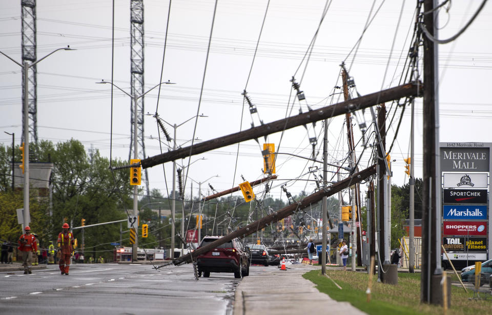 Weekend derecho in Ontario and Quebec