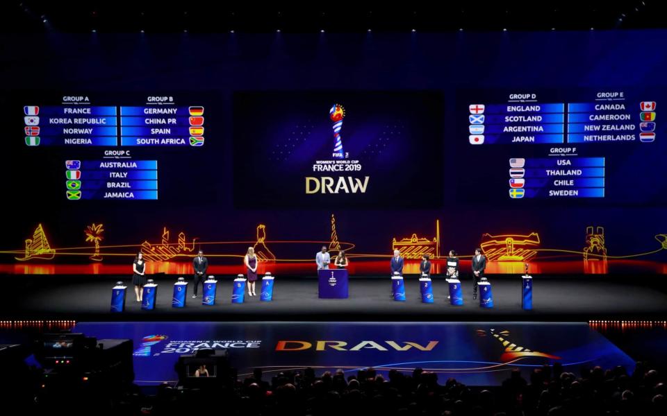 The draw for the Fifa Women's World Cup 2019 was made in December - REUTERS