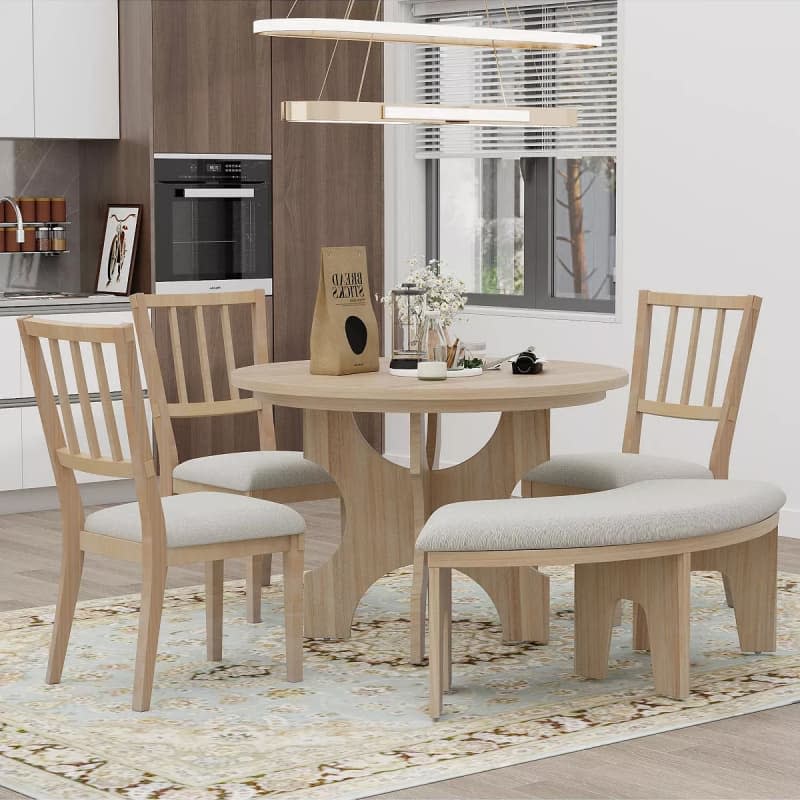 Simplie Fun 5-Piece Dining Table Set