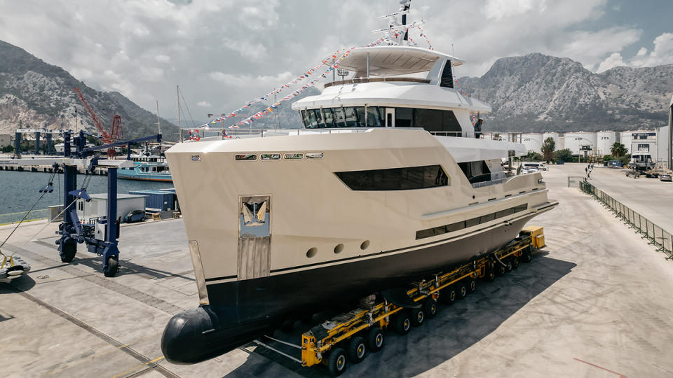 This Sleek New 86-Foot Explorer Yacht Just Hit the Seas in Turkey