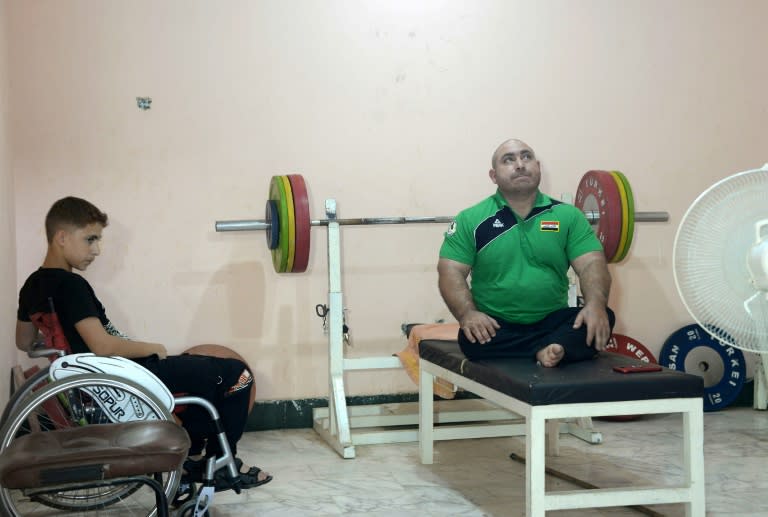Like Ajeeli, Iraqi paralympic weightlifter Thaer al-Ali has his sights set on the 2020 Paralympic Games in Tokyo