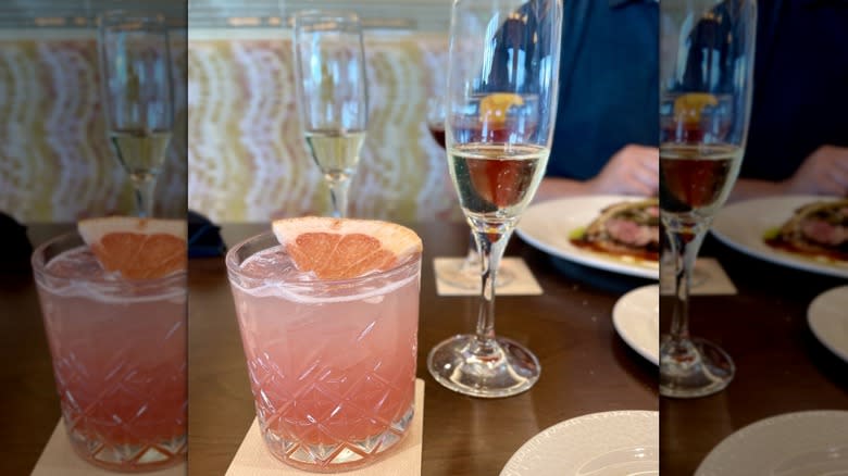 French Rose cocktail