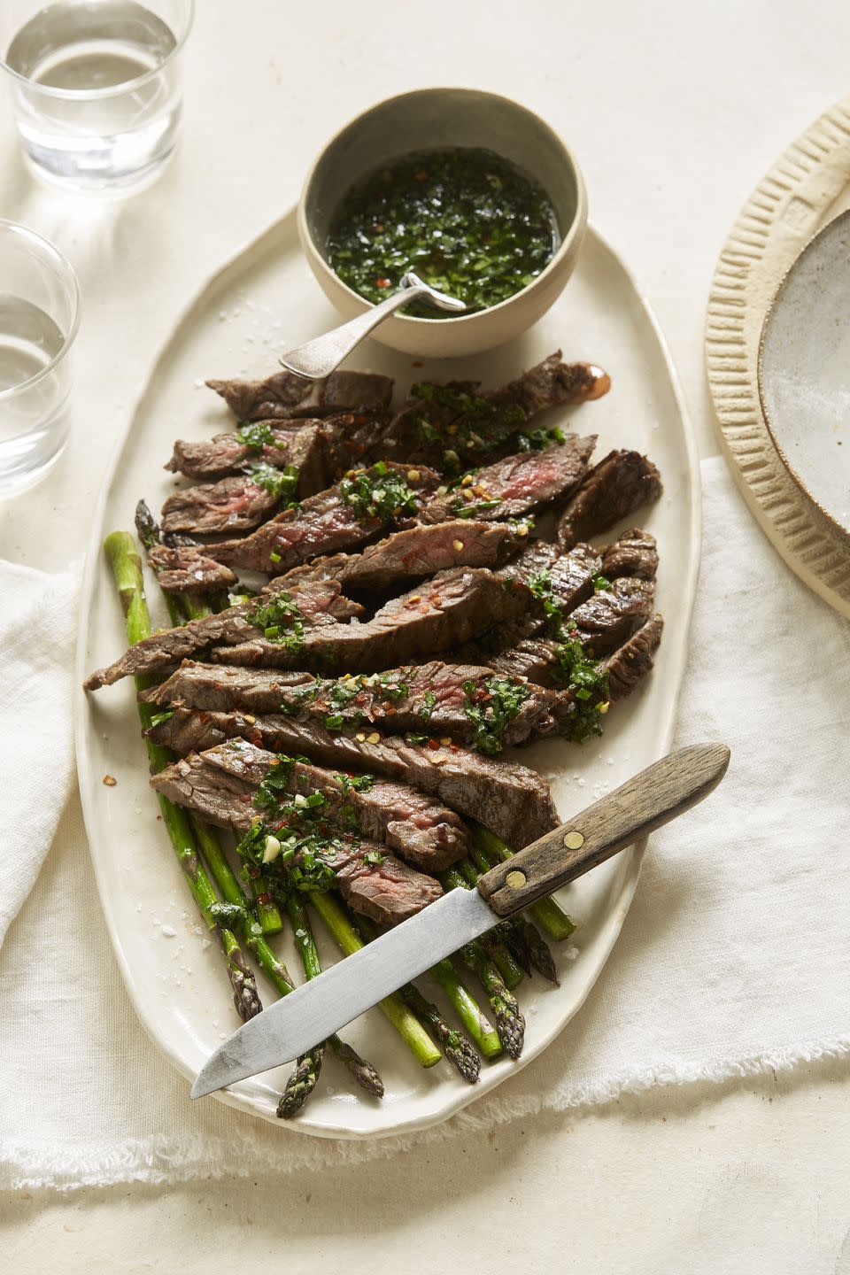 Cilantro-Lime Chimichurri Grilled Steak