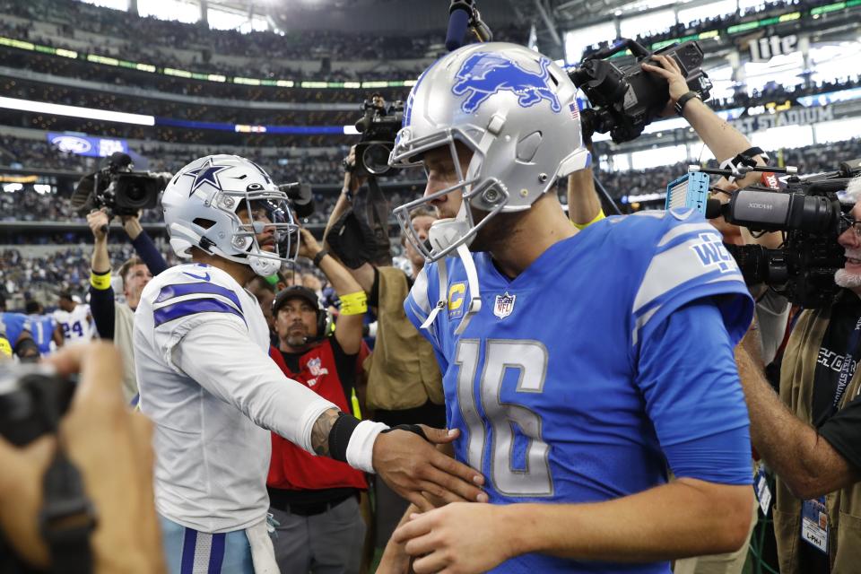 Will Dak Prescott and the Dallas Cowboys beat Jared Goff and the Detroit Lions in NFL Week 17?